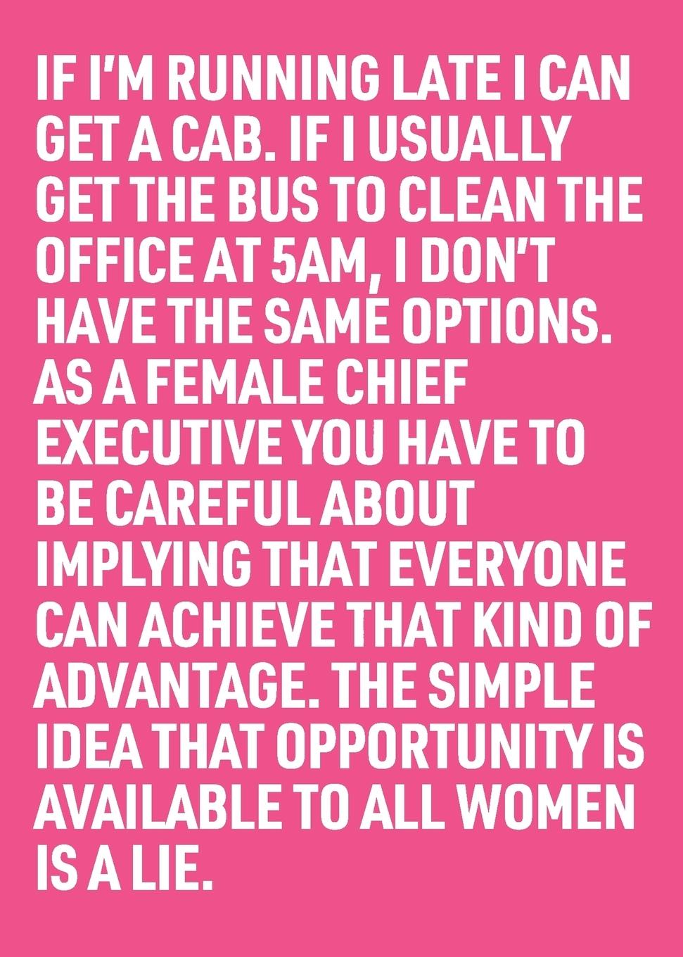 Vorderes Coverbild The Simple Idea that Opportunity Is Available to all Women Is a Lie