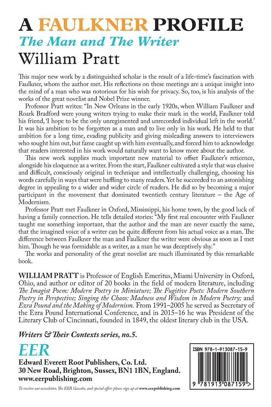 Rückseitencover A Faulkner Profile