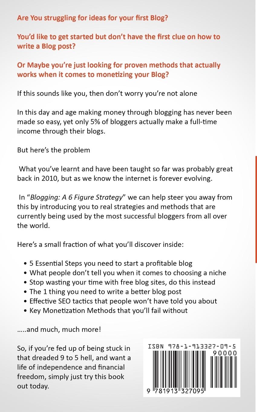 Rückseitencover Blogging