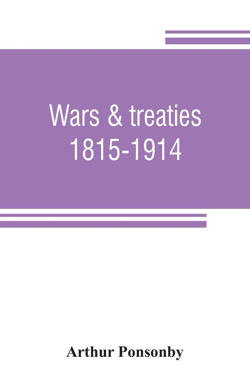 Vorderes Coverbild Wars & treaties, 1815-1914