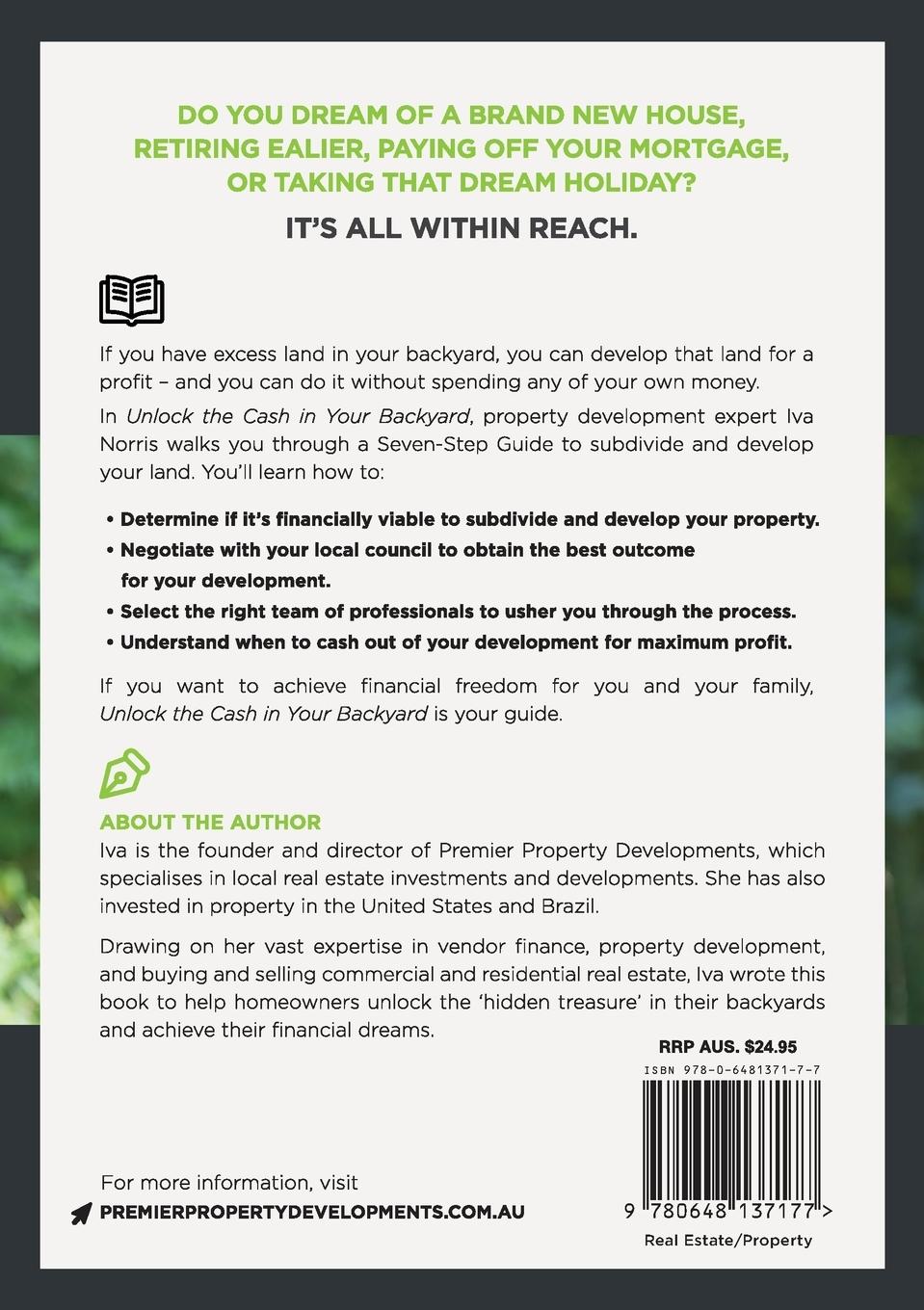 Rückseitencover Unlock the Cash in Your Backyard