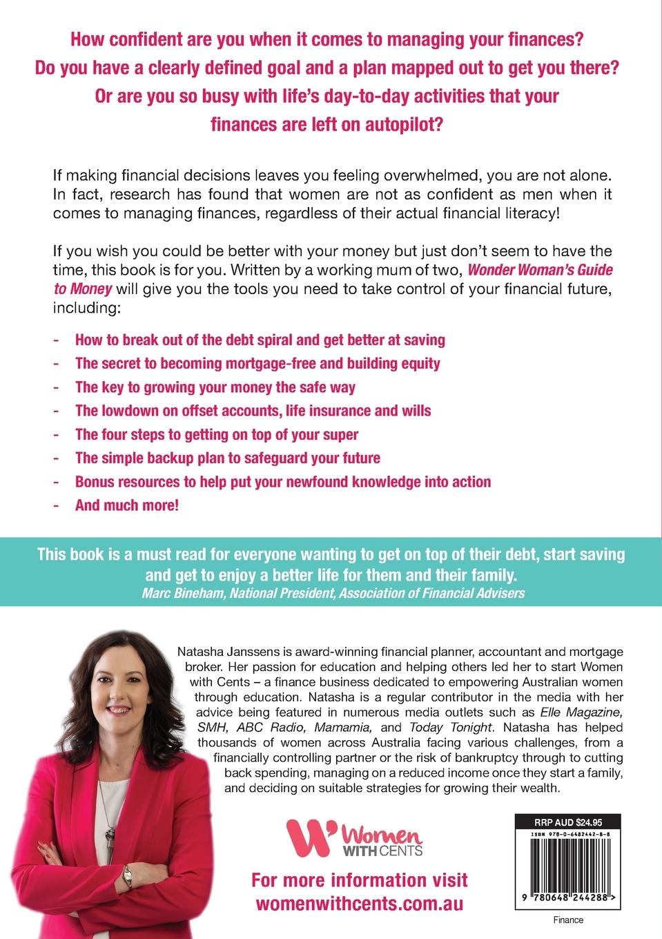 Rückseitencover Wonder Woman's Guide to Money