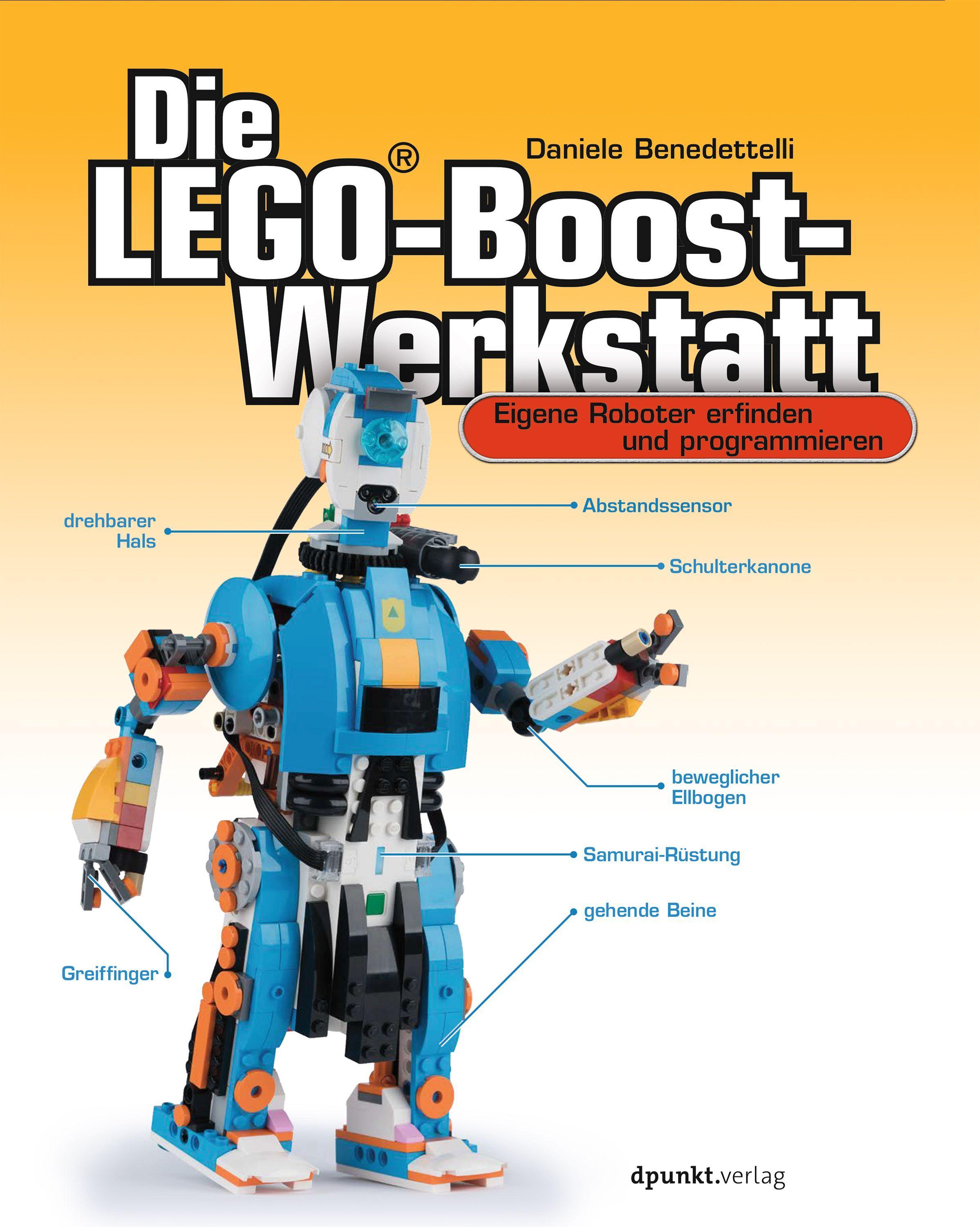 Vorderes Coverbild Die LEGO®-Boost-Werkstatt