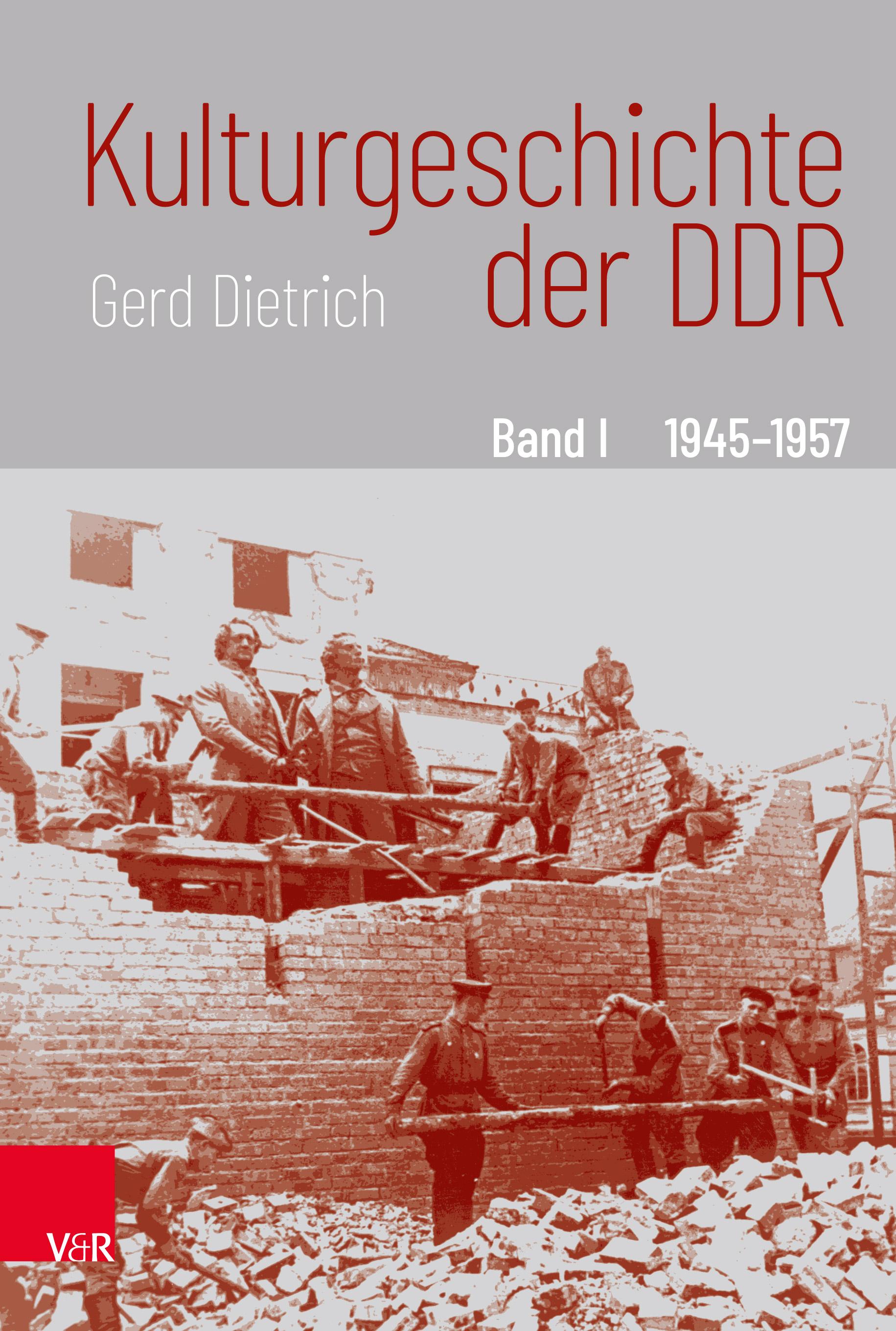 Vorderes Coverbild Kulturgeschichte der DDR