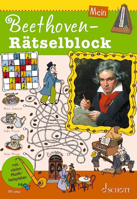 Vorderes Coverbild Mein Beethoven-Rätselblock