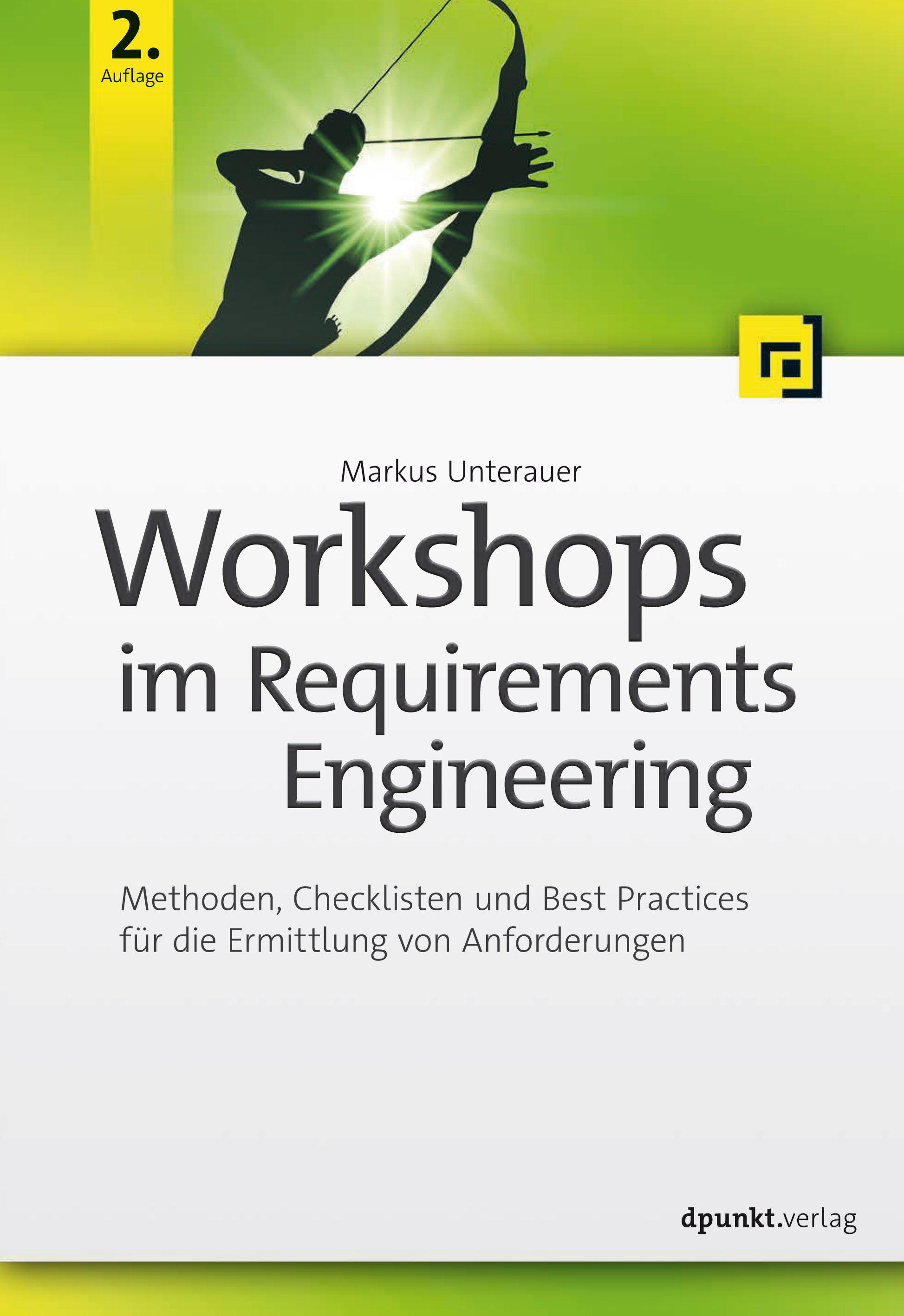 Vorderes Coverbild Workshops im Requirements Engineering