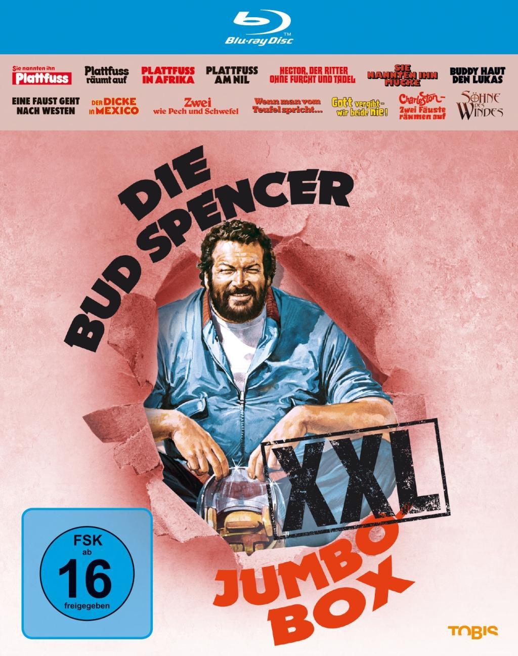Vorderes Coverbild Die Bud Spencer Jumbo Box XXL