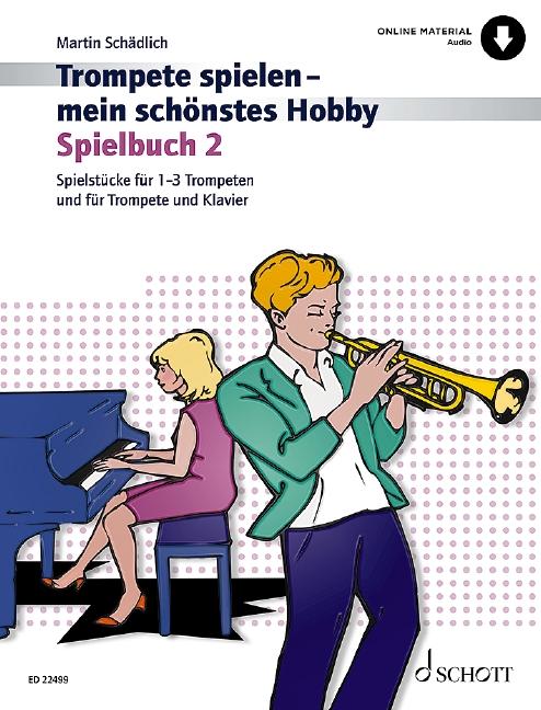 Vorderes Coverbild Trompete spielen - mein schönstes Hobby