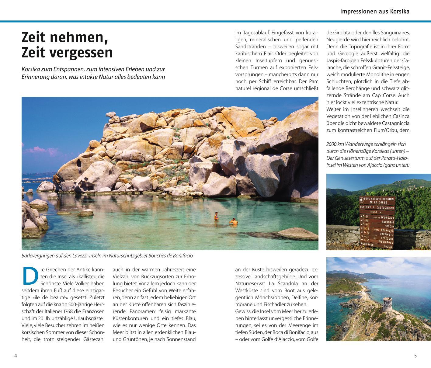 Beispielinhalt (Bild) ADAC Reiseführer Korsika