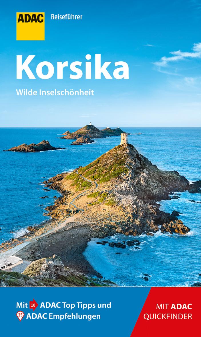 Vorderes Coverbild ADAC Reiseführer Korsika