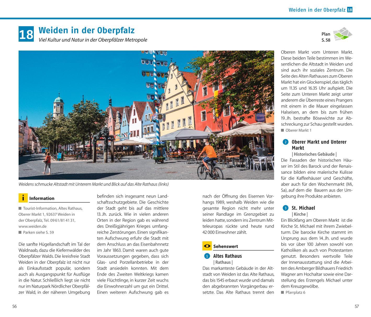 Beispielinhalt (Bild) ADAC Reiseführer Bayerischer Wald