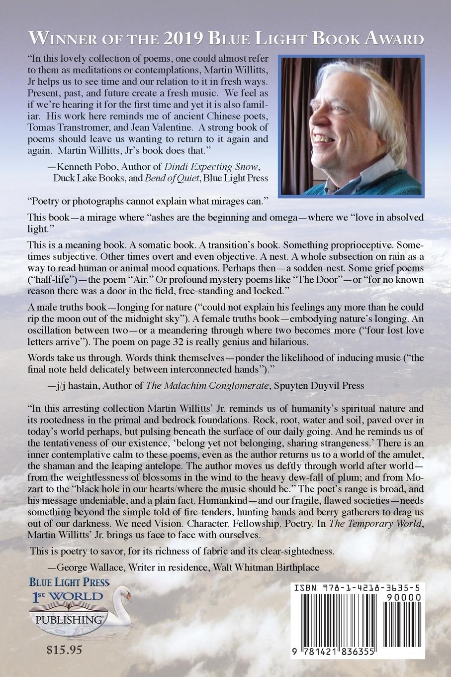 Rückseitencover THE TEMPORARY WORLD