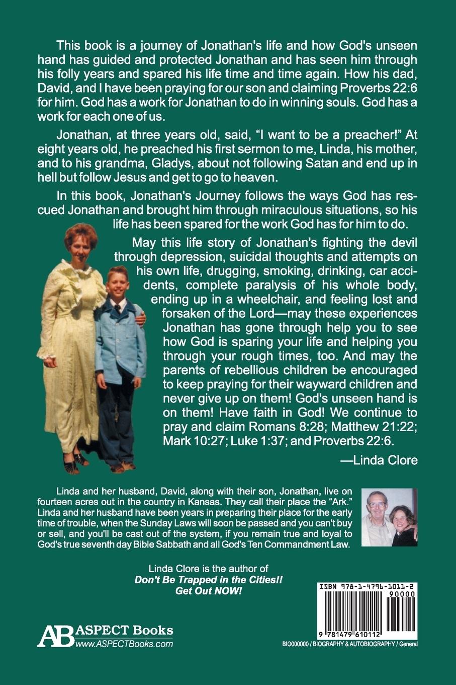 Rückseitencover Jonathan's Journey