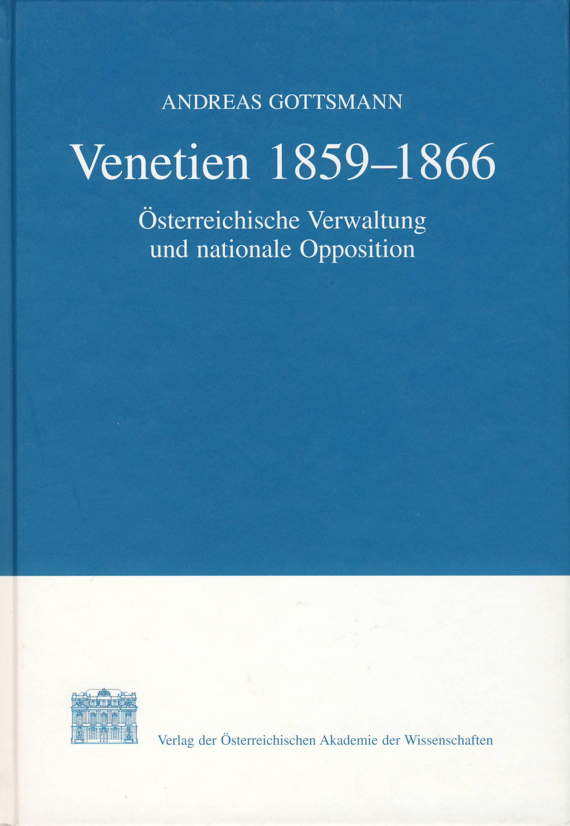 Vorderes Coverbild Venetien 1859 - 1866