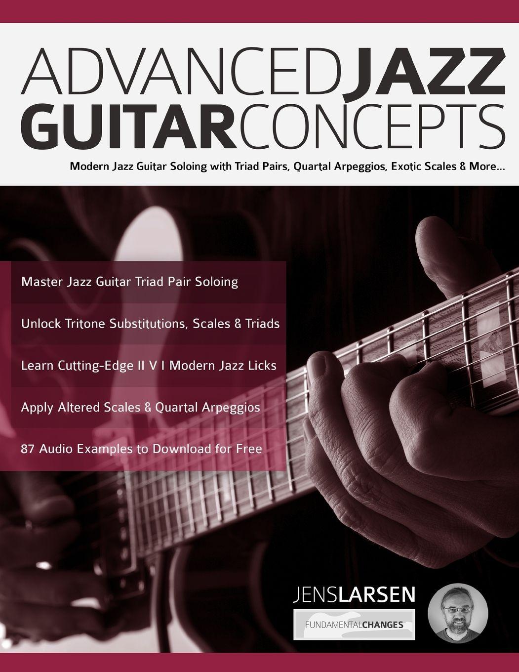 Vorderes Coverbild Advanced Jazz Guitar Concepts