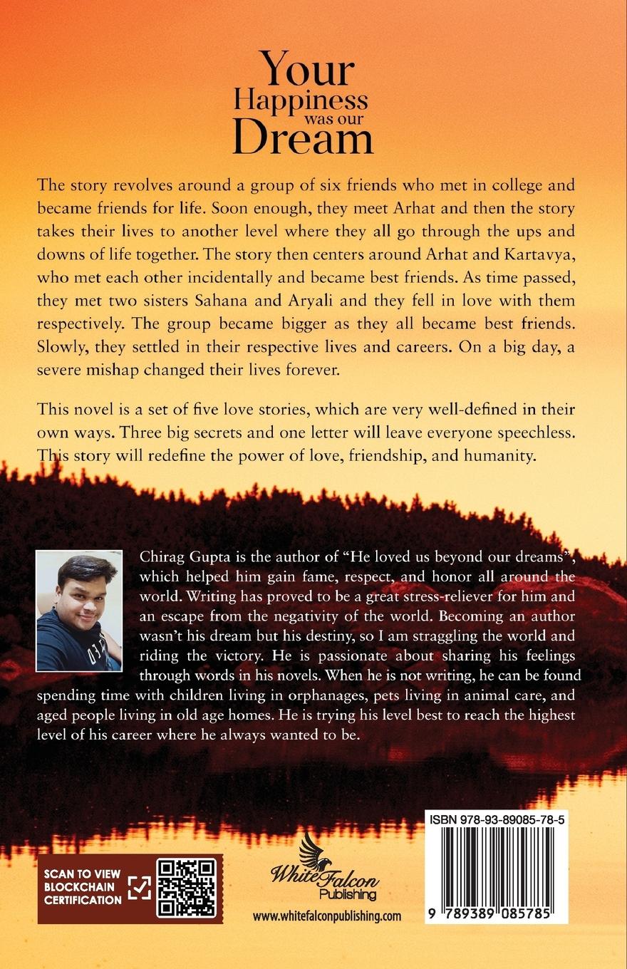 Rückseitencover Your Happiness was our Dream