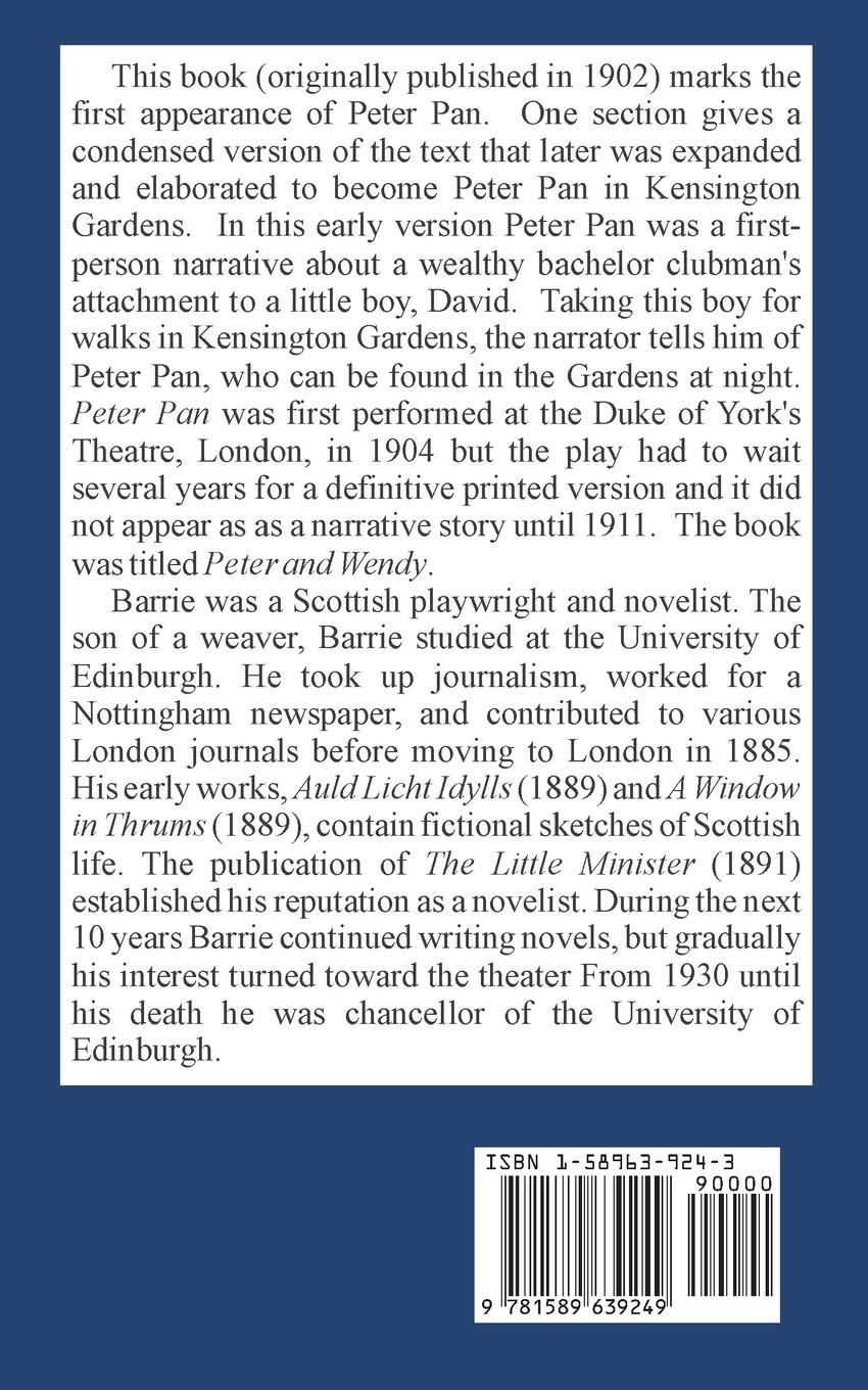 Rückseitencover The Little White Bird