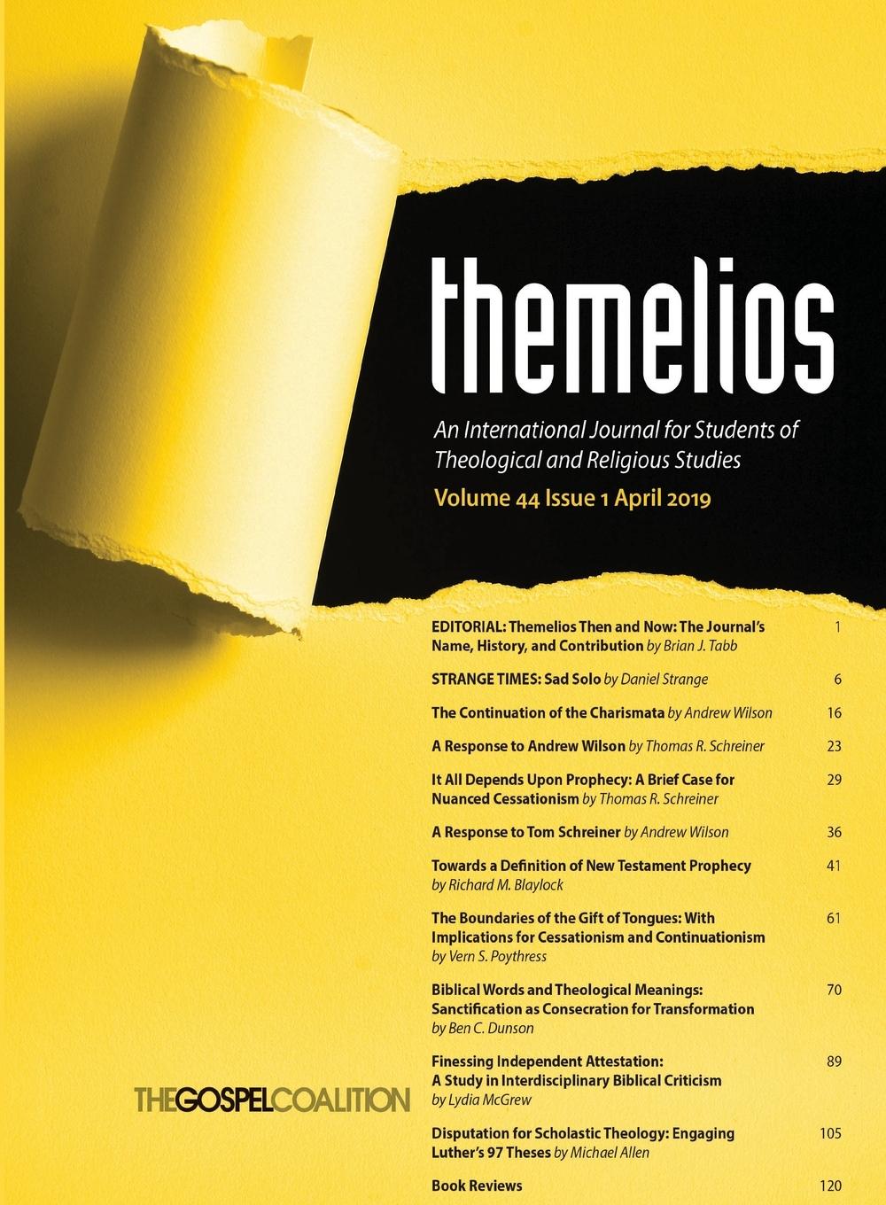 Vorderes Coverbild Themelios, Volume 44, Issue 1
