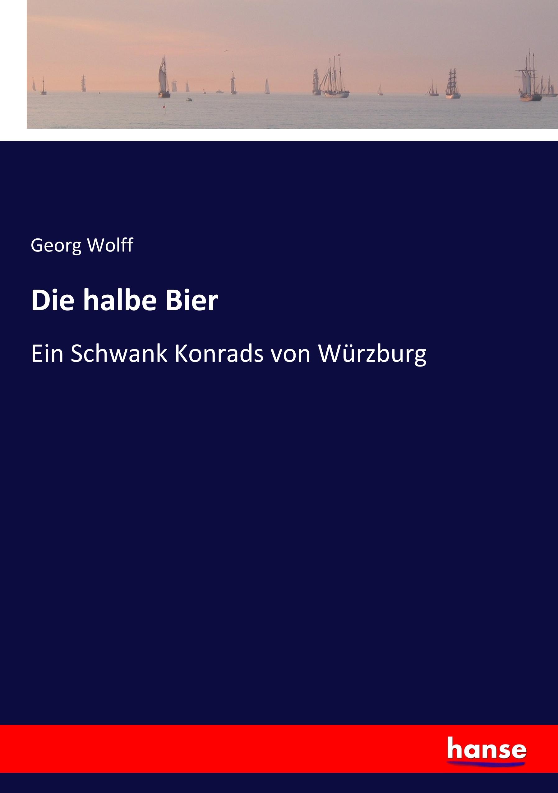Vorderes Coverbild Die halbe Bier
