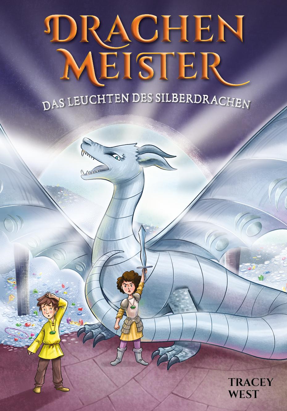 Vorderes Coverbild Drachenmeister Band 11 - Das Leuchten des Silberdrachen
