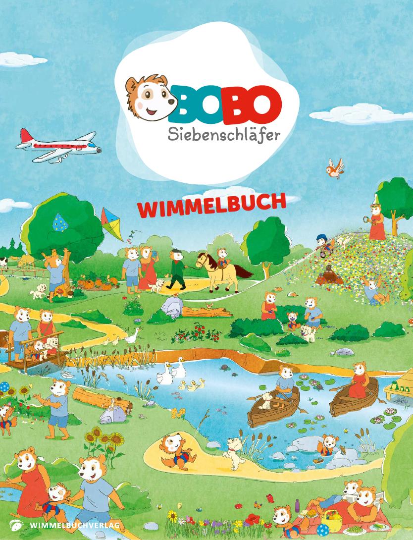 Vorderes Coverbild Bobo Siebenschläfer Wimmelbuch
