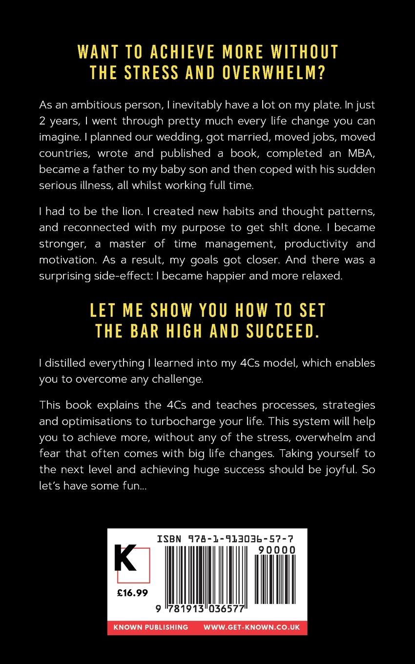 Rückseitencover Be The Lion