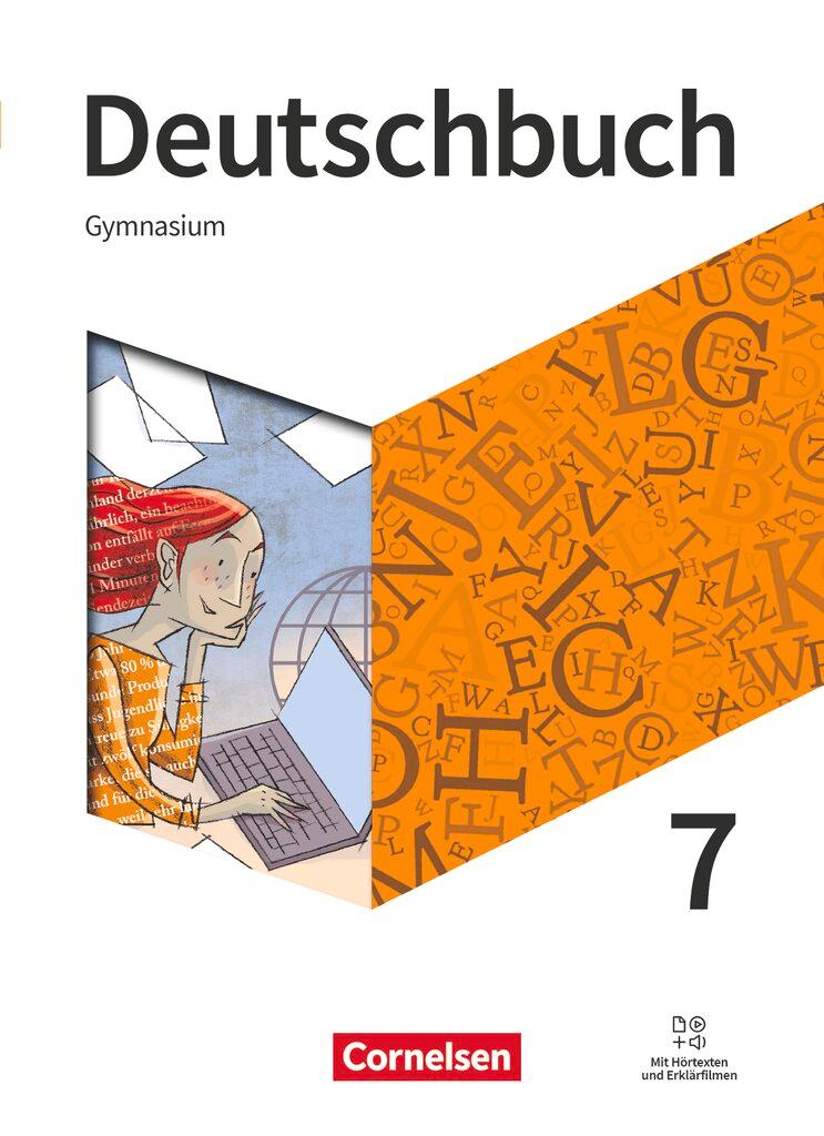 Vorderes Coverbild Deutschbuch Gymnasium - Neue Allgemeine Ausgabe 7. Schuljahr - Schülerbuch