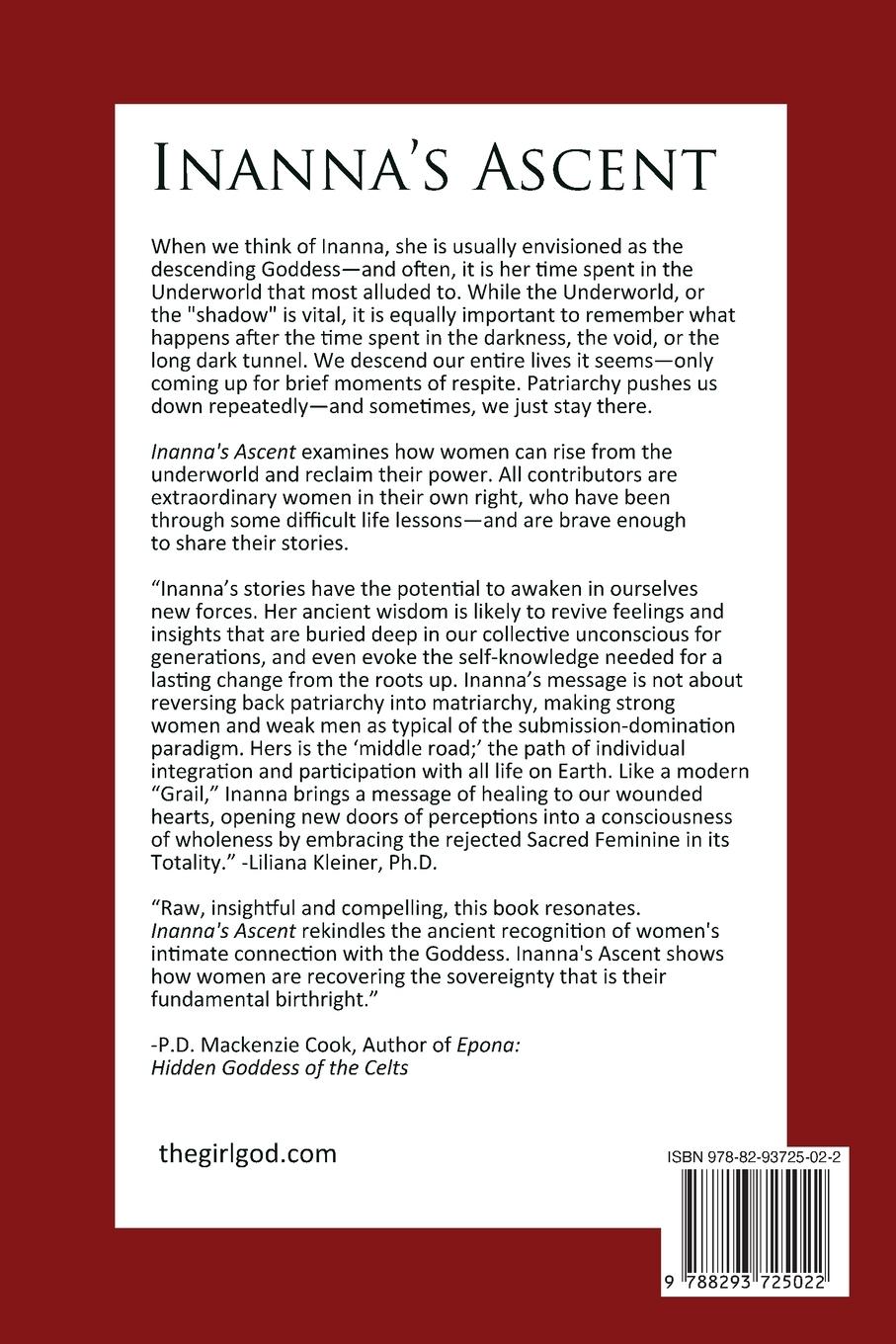 Rückseitencover Inanna's Ascent