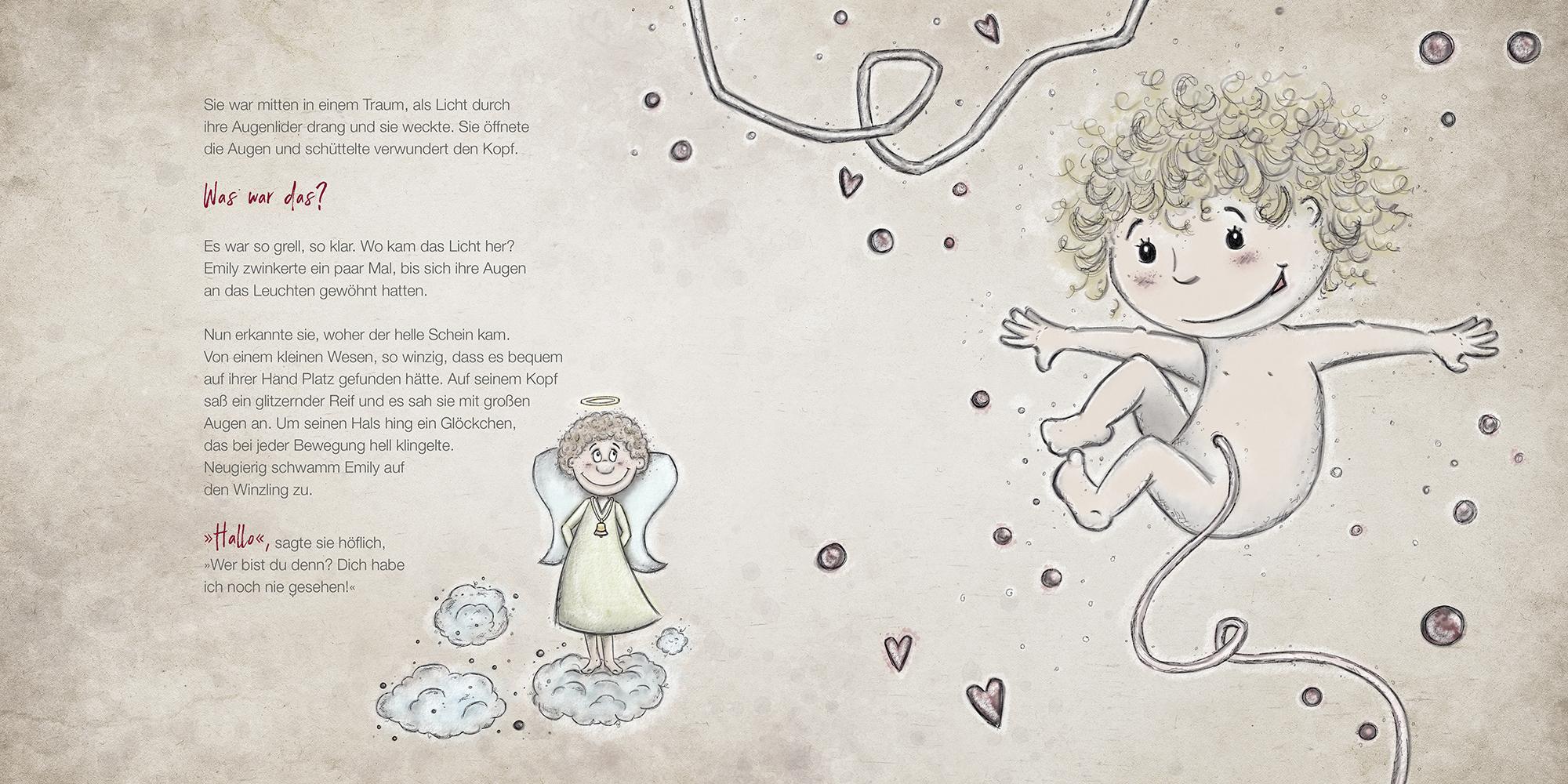 Beispielinhalt (Bild) Emily und der Engelsrufer