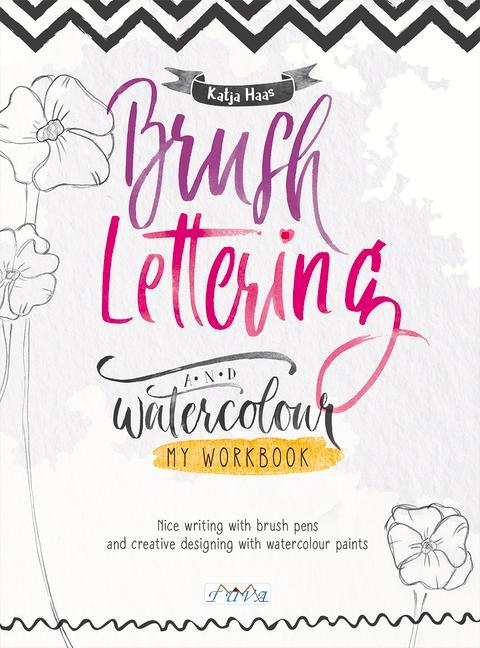 Vorderes Coverbild Brush Lettering Workbook