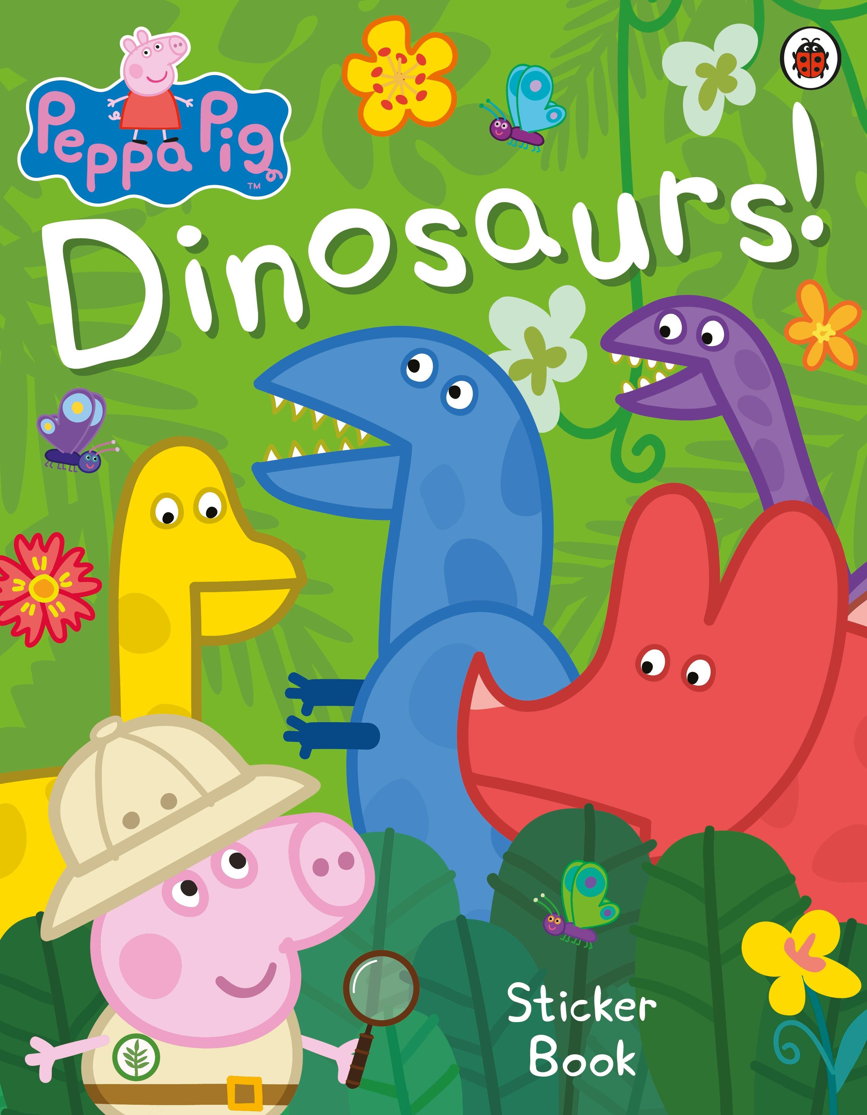Vorderes Coverbild Peppa Pig: Dinosaurs! Sticker Book