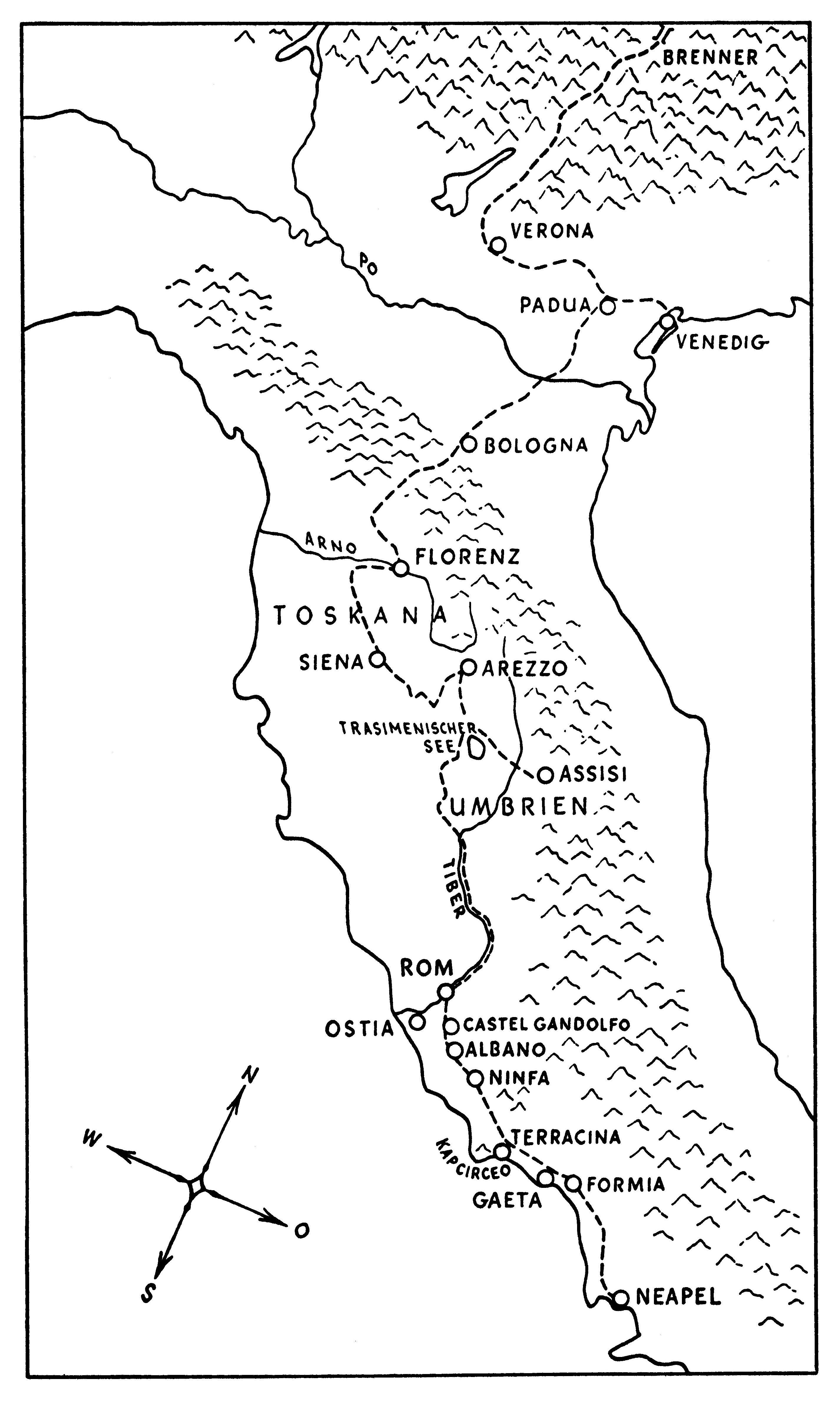 Beispielinhalt (Bild) Eine Reise nach Neapel - Der erfolgreiche Sprachkurs mit Wörterbuch italienisch/deutsch