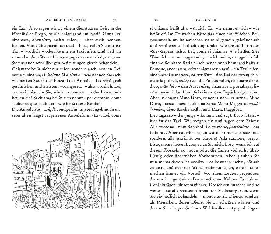 Beispielinhalt (Bild) Eine Reise nach Neapel - Der erfolgreiche Sprachkurs mit Wörterbuch italienisch/deutsch