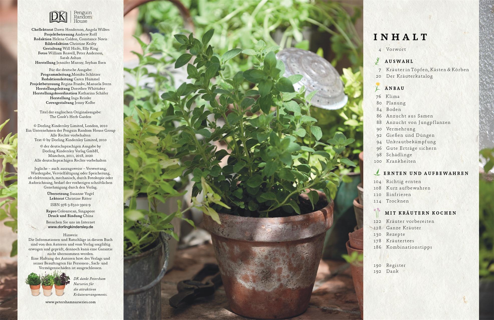 Beispielinhalt (Bild) Küchenkräuter anbauen und genießen