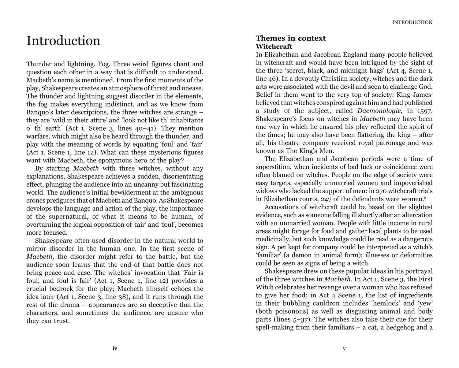 Beispielinhalt (Bild) Macbeth