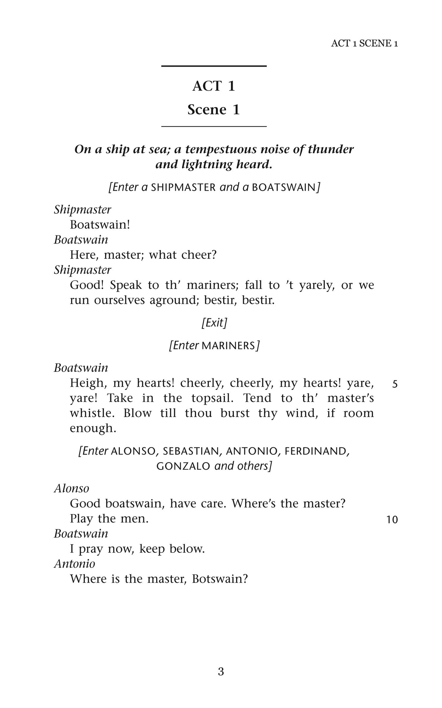 Beispielinhalt (Bild) The Tempest