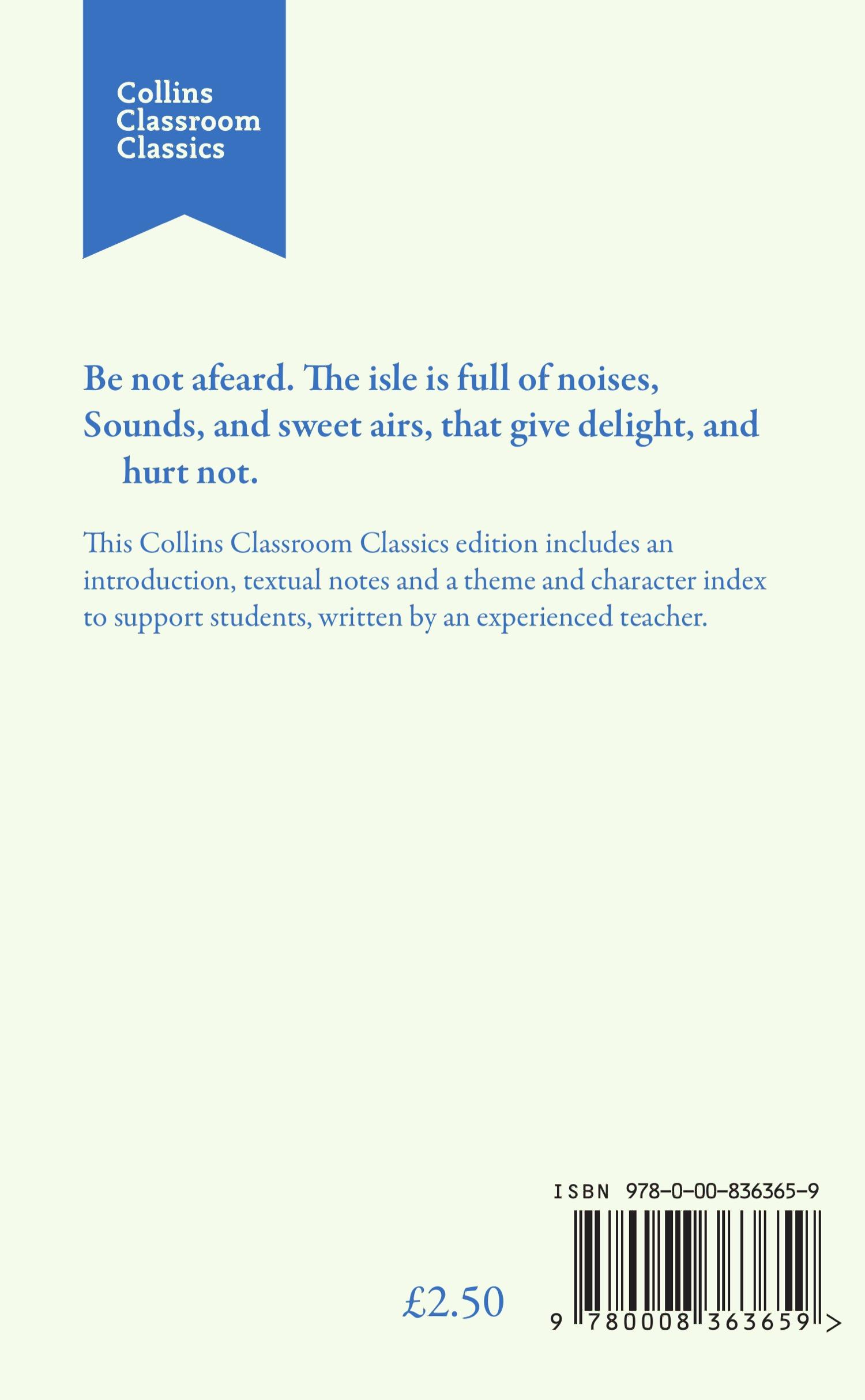 Rückseitencover The Tempest