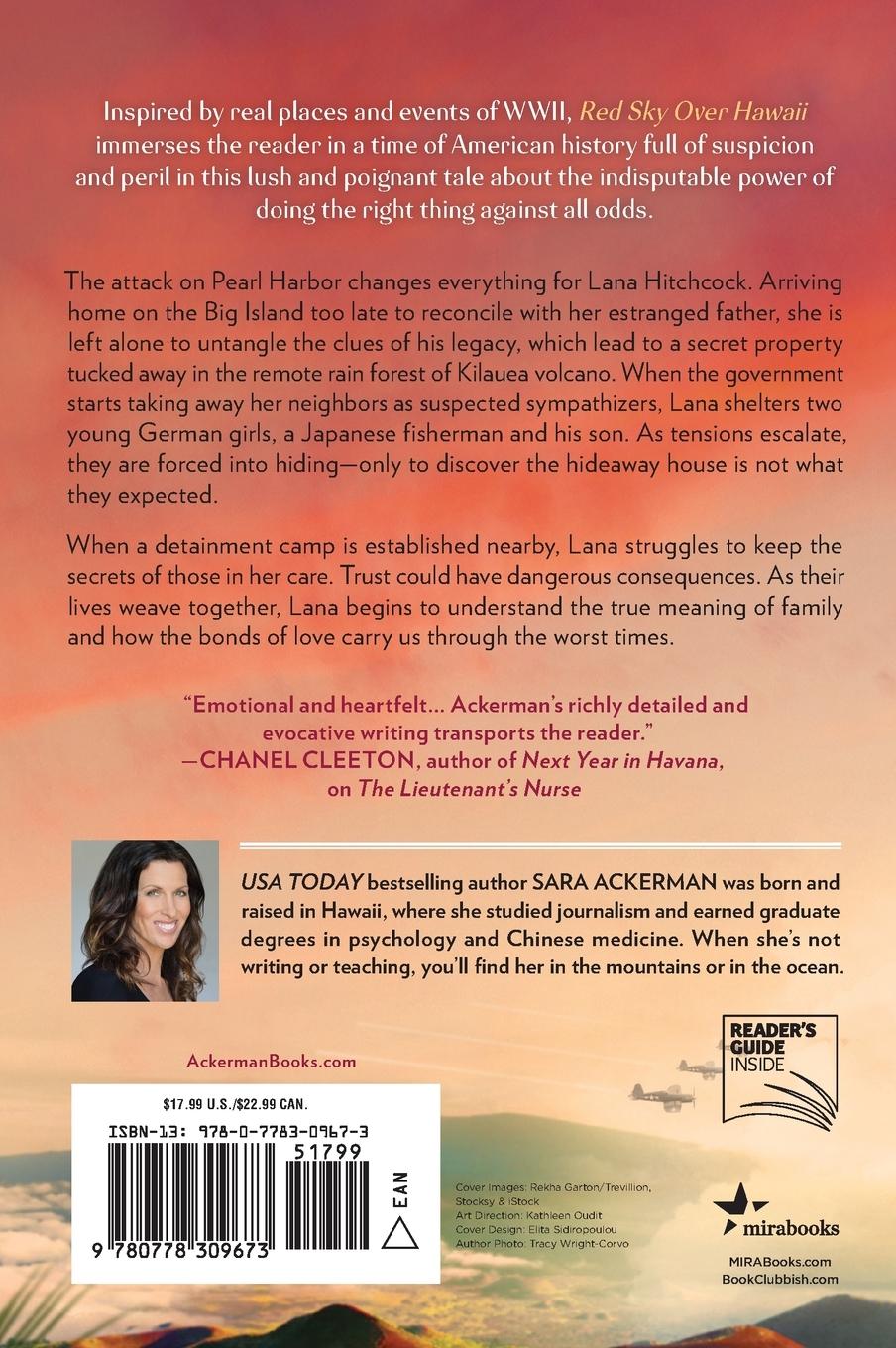 Rückseitencover Red Sky Over Hawaii