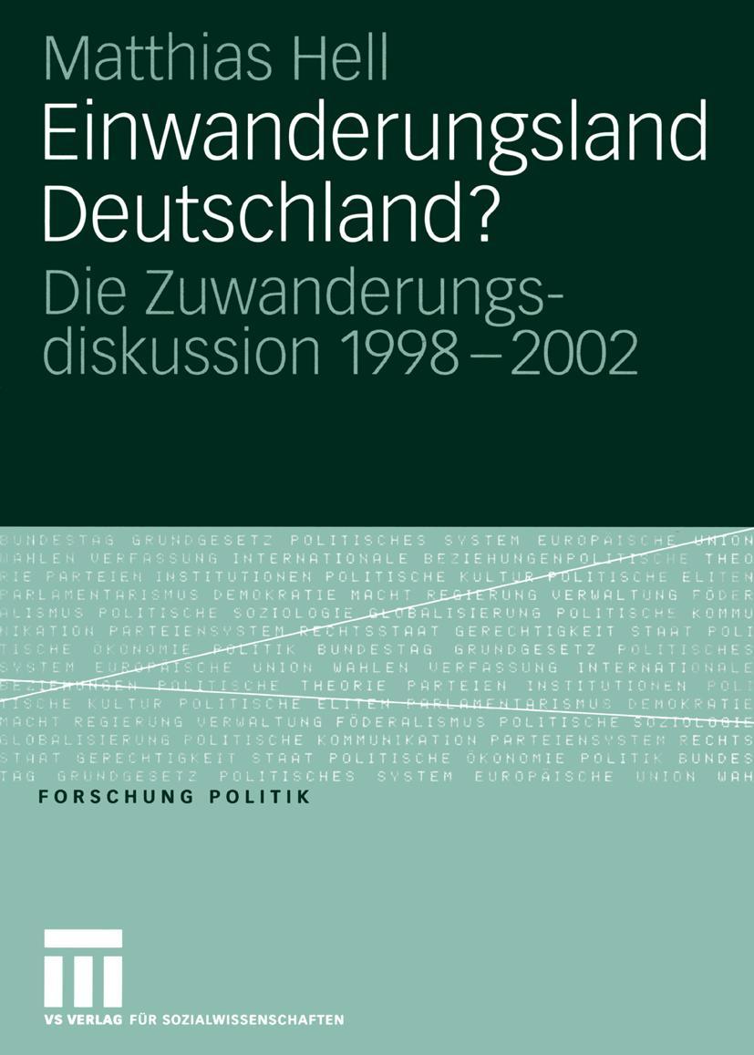 Vorderes Coverbild Einwanderungsland Deutschland?