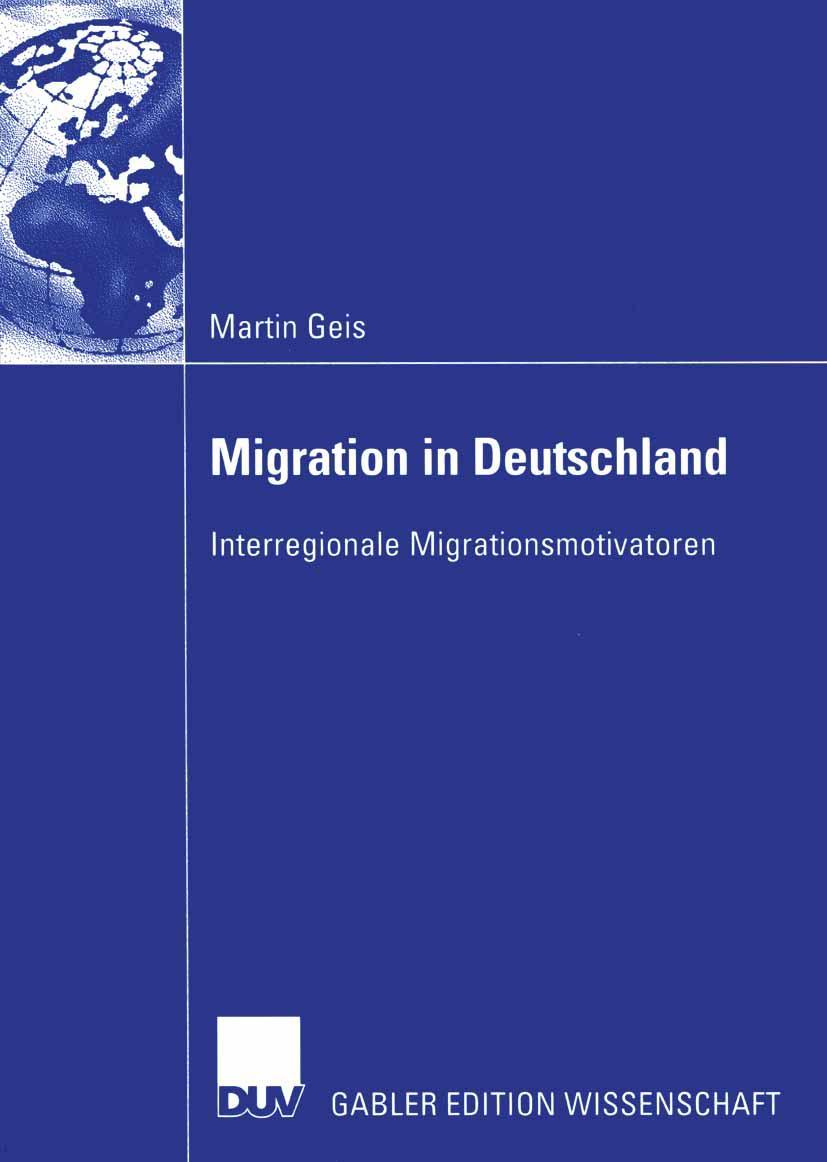 Vorderes Coverbild Migration in Deutschland