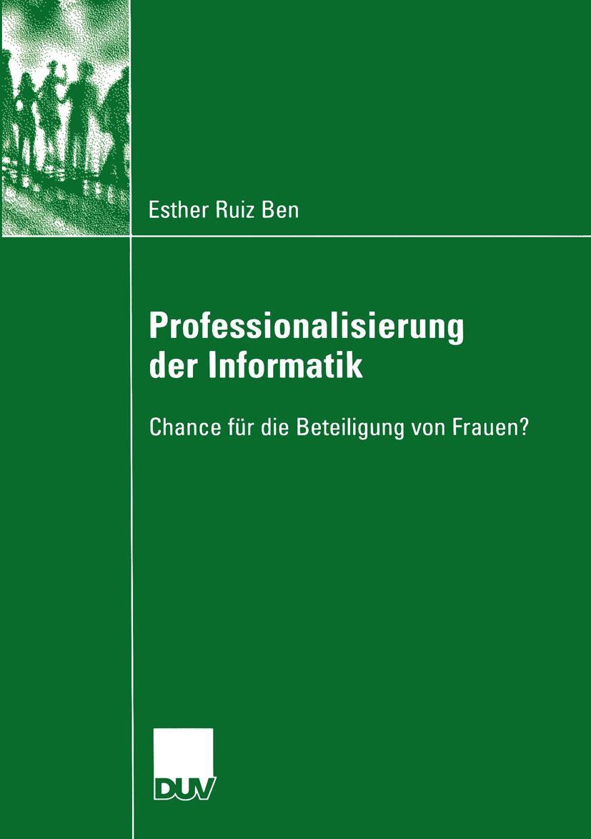 Vorderes Coverbild Professionalisierung der Informatik