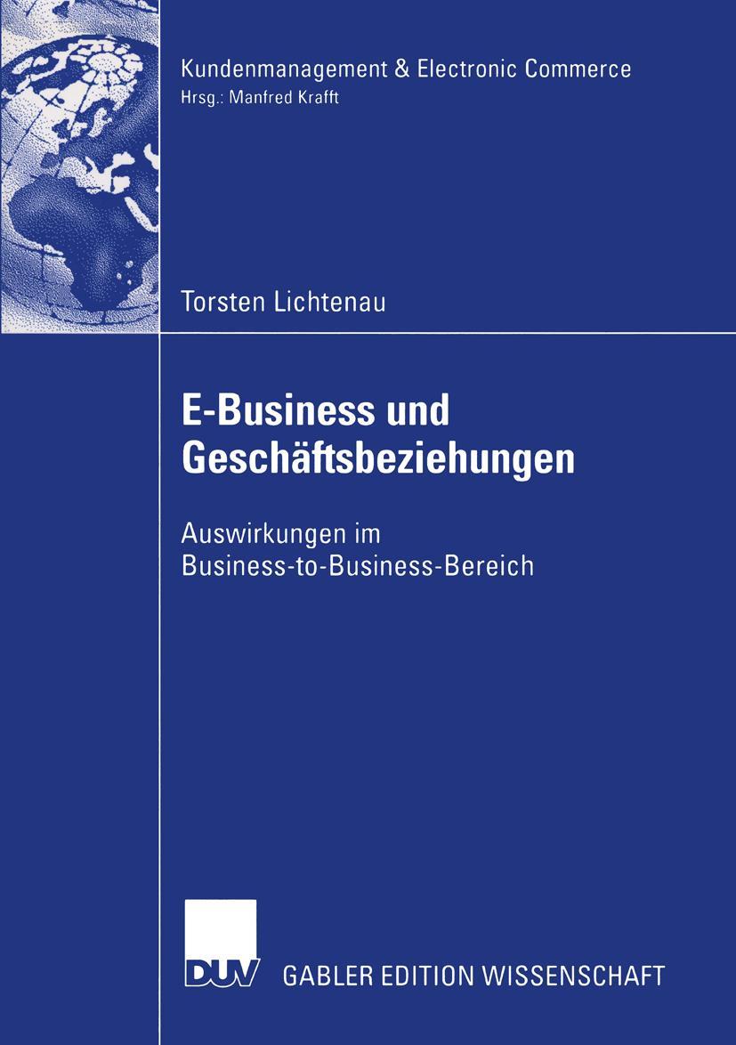 Vorderes Coverbild E-Business und Geschäftsbeziehungen