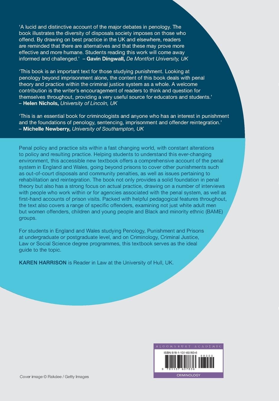 Rückseitencover Penology