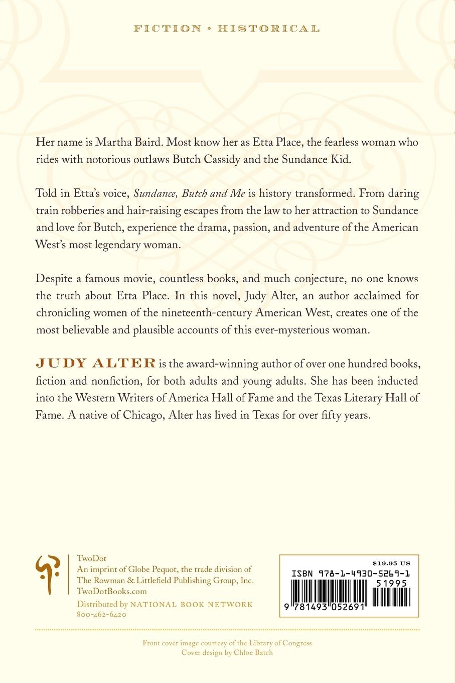 Rückseitencover Sundance, Butch and Me