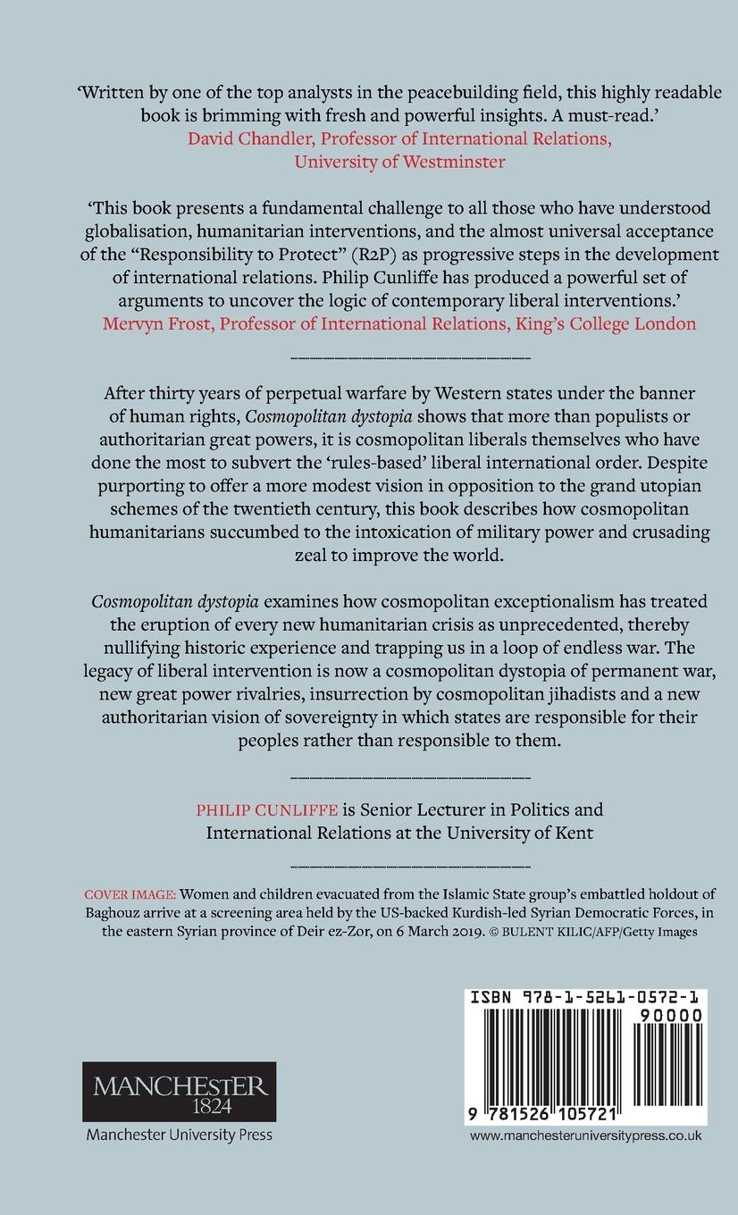 Rückseitencover Cosmopolitan dystopia