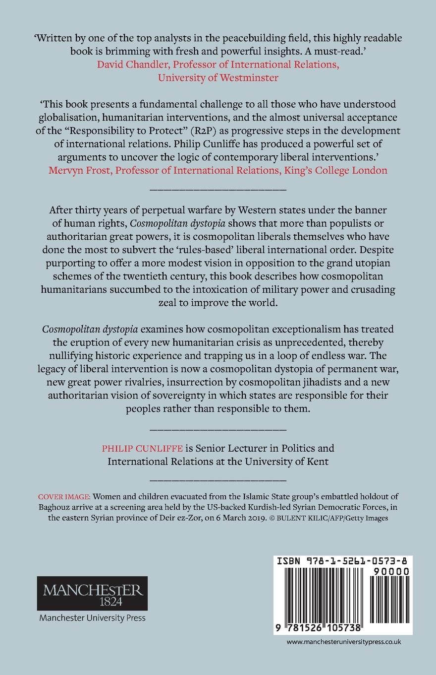 Rückseitencover Cosmopolitan dystopia