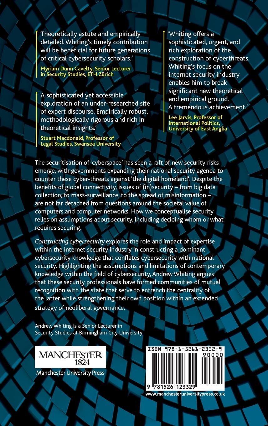 Rückseitencover Constructing cybersecurity