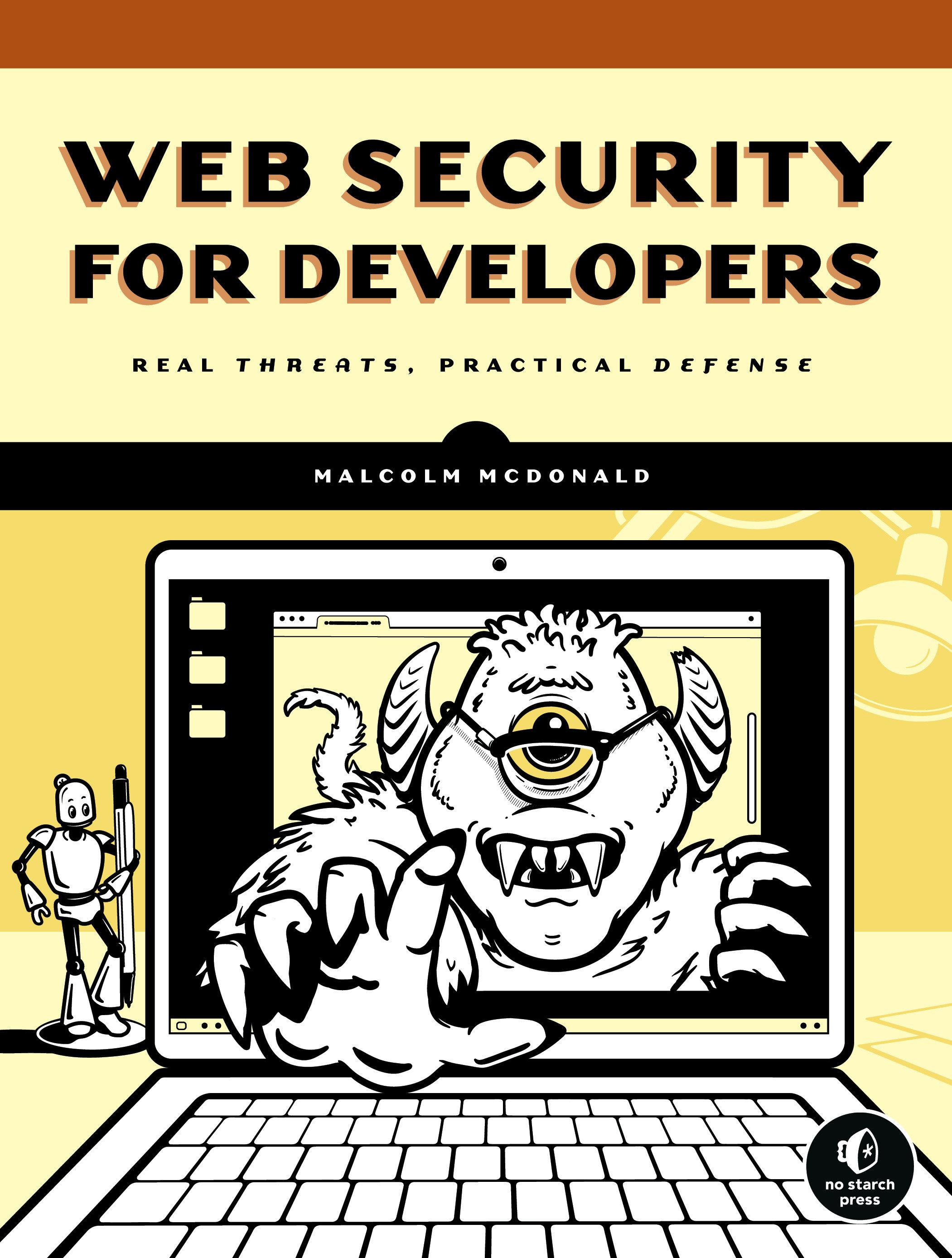 Vorderes Coverbild Web Security for Developers