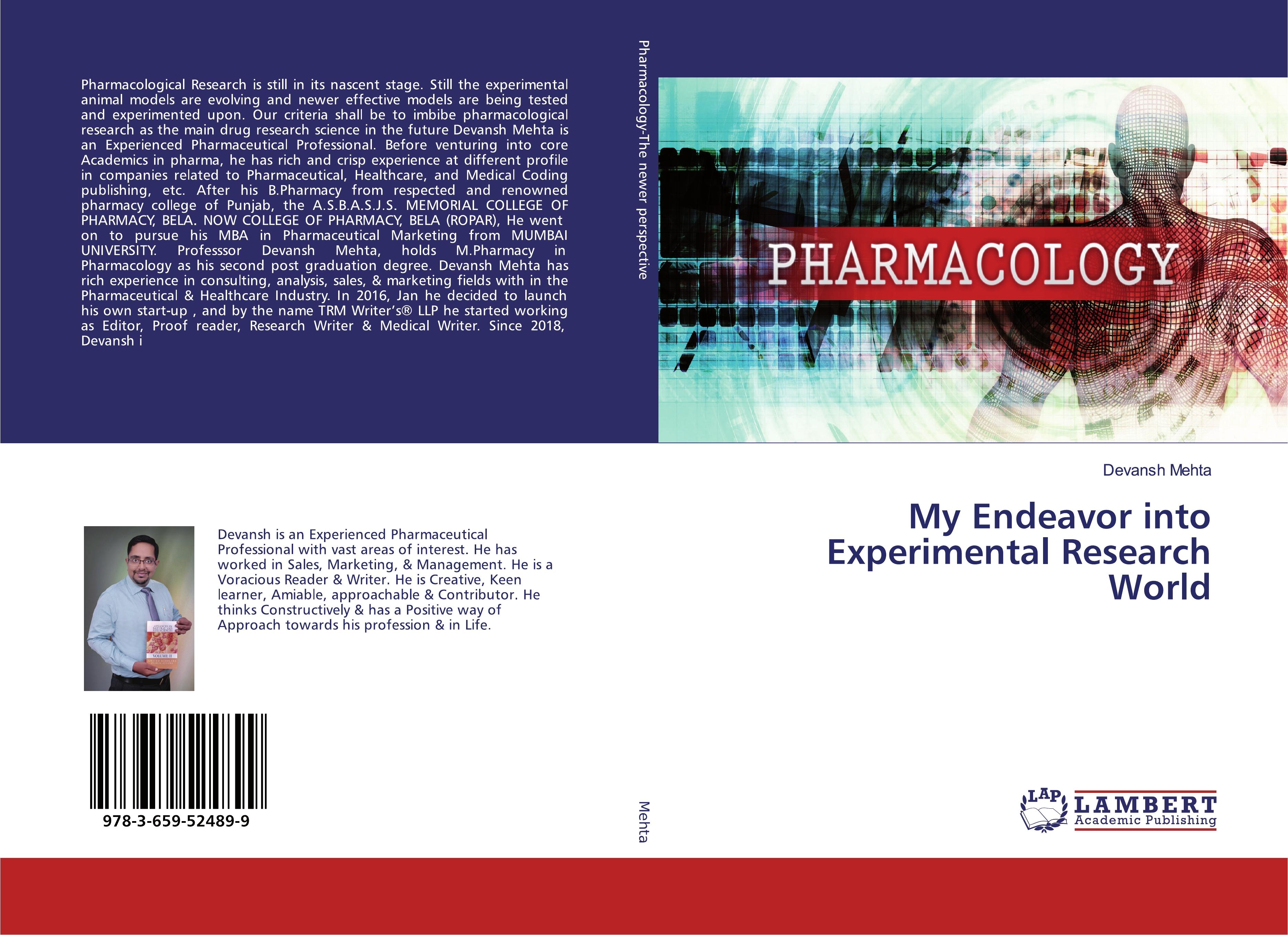 Vorderes Coverbild My Endeavor into Experimental Research World