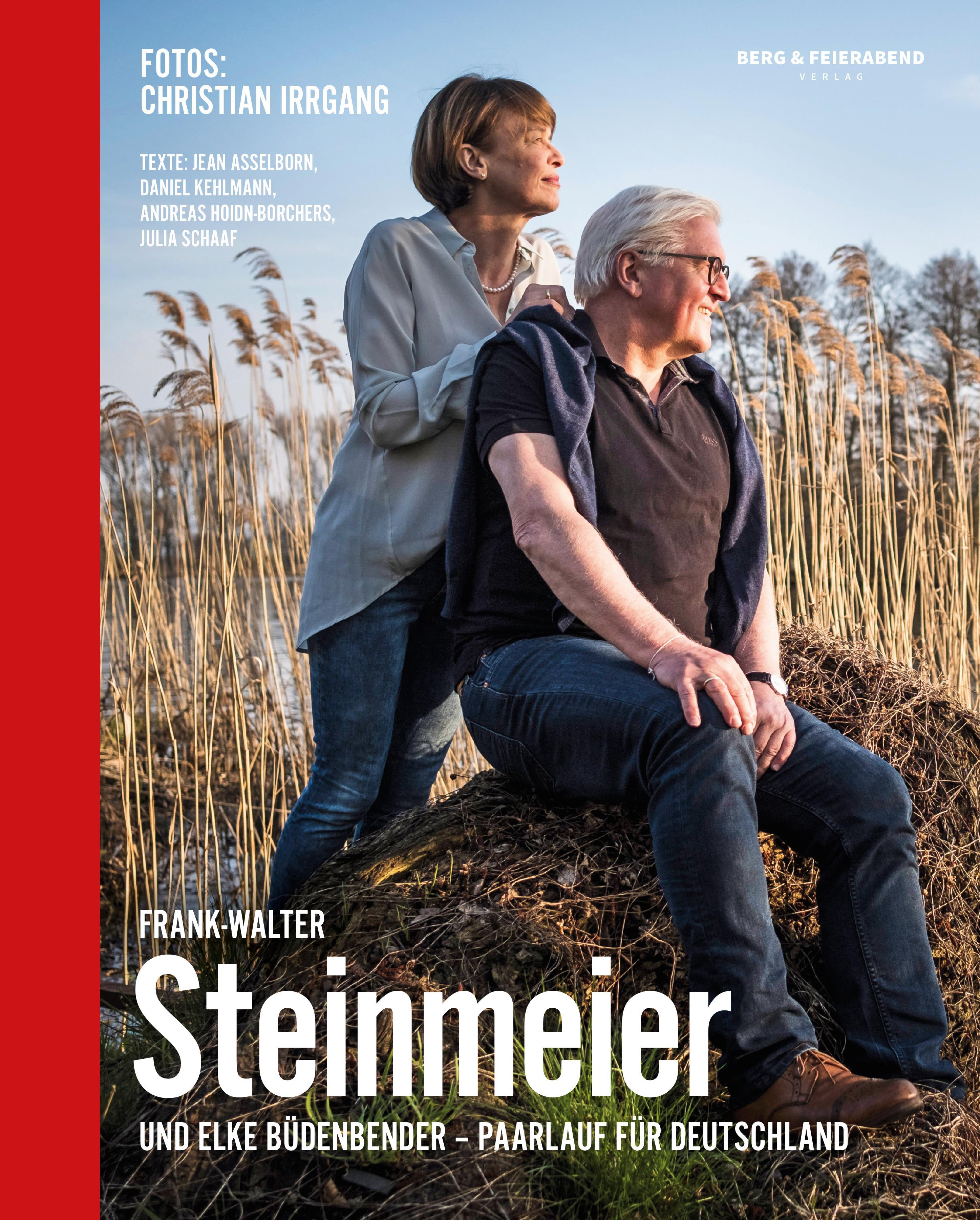 Vorderes Coverbild Frank-Walter Steinmeier und Elke Büdenbender. Paarlauf für Deutschland